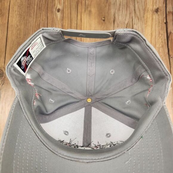 OTTO 2006  Truck & Tractor Pulls International Strapback Hat Cap Gray Farmer - Picture 9 of 10